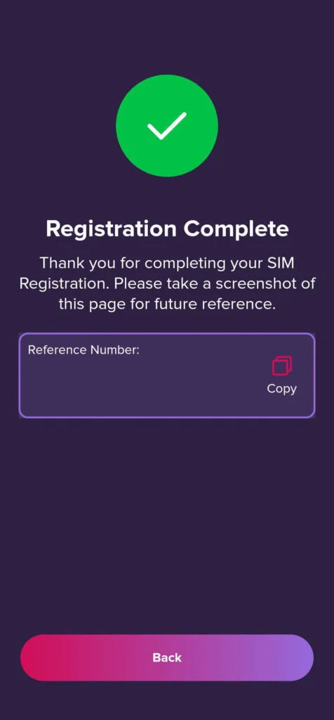 Receive Verification Code from GoMo