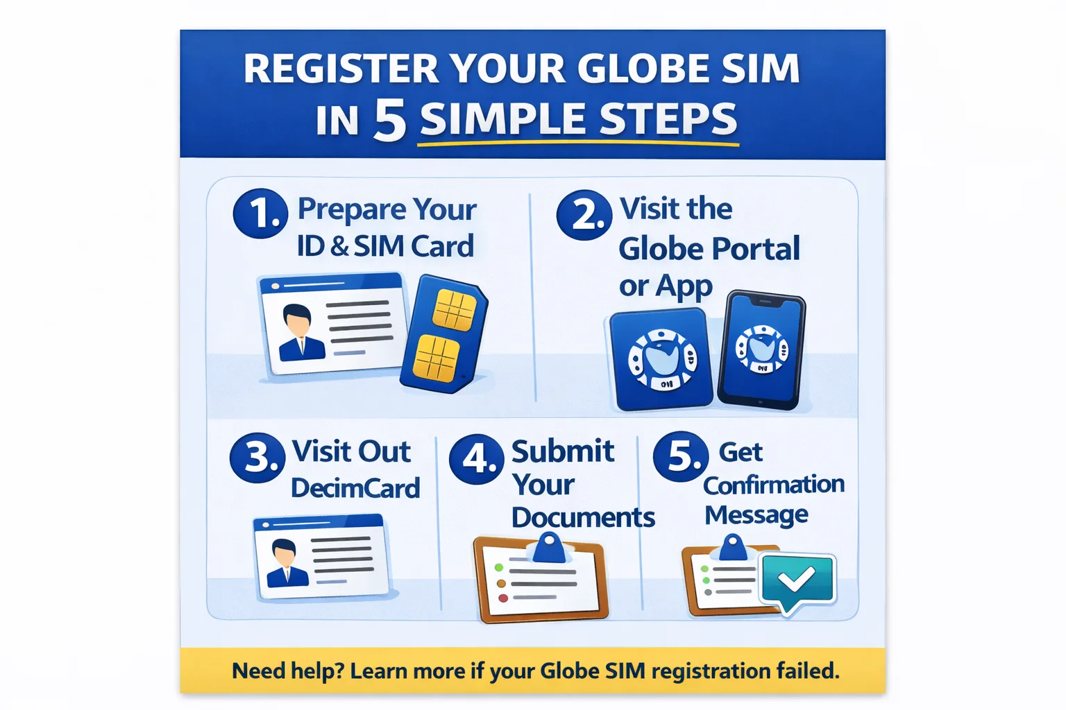 Register Your Globe SIM in 5 Simple Steps