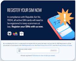 Globe SIM Registration for OFWs