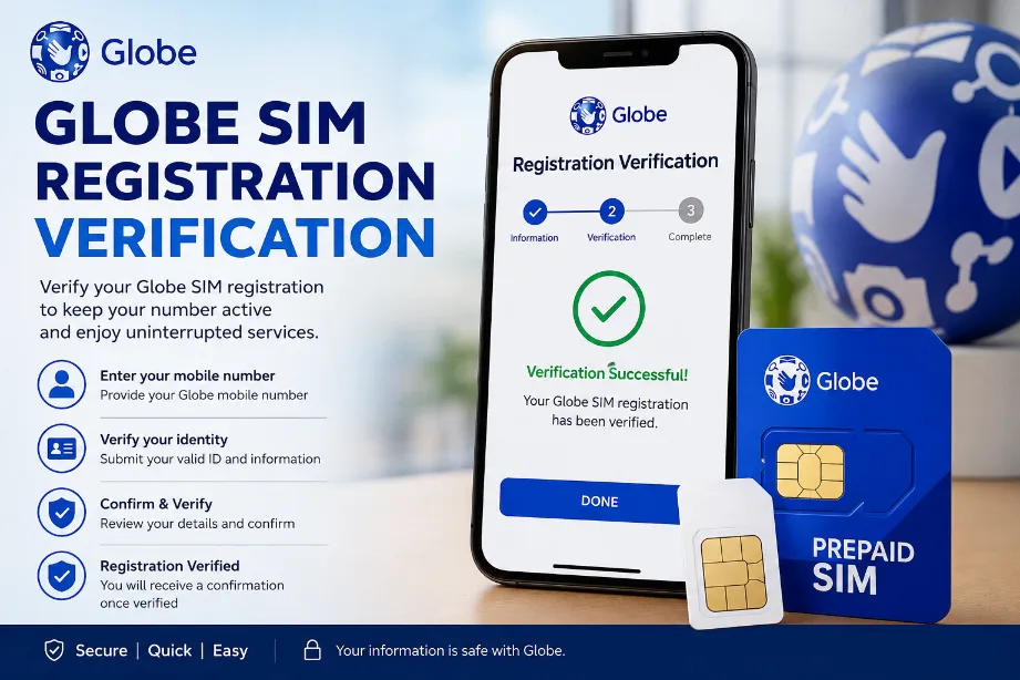 Globe SIM Registration Verification